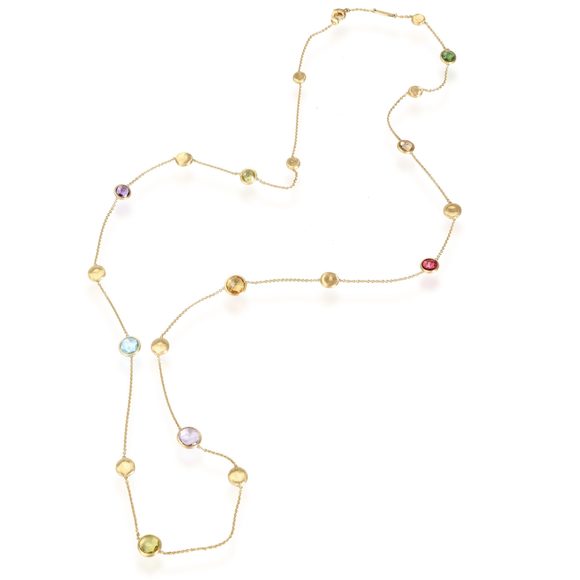 Marco Bicego Jaipur Station Necklace in 18k Yellow Gold - Picture 2 of 3